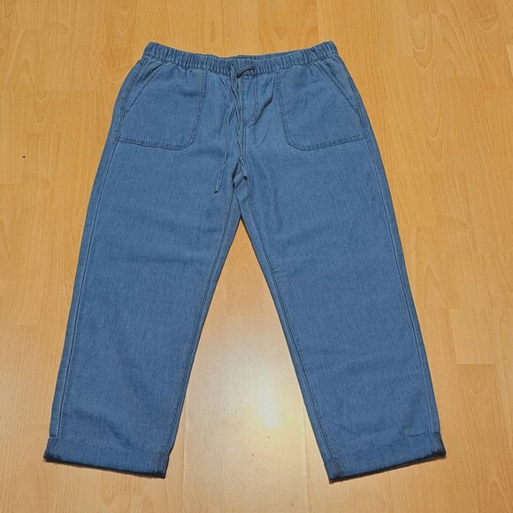 VOLCOM Sunday Strut Crop Pants EUC - Picture 1 of 6